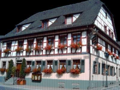 Landhotel Krone Königsbach-Stein Buitenkant foto